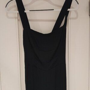 Reformation Alva Jumpsuit Black - Size 6